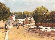 Erster Schnee in Louveciennes Alfred Sisley